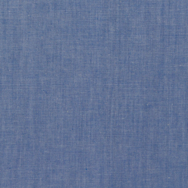 Himmelblau, Sky, melierte Baumwolle - Stoffartig