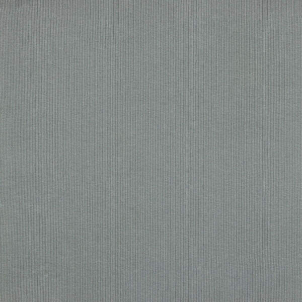 Graues Bio-Rippenbündchen