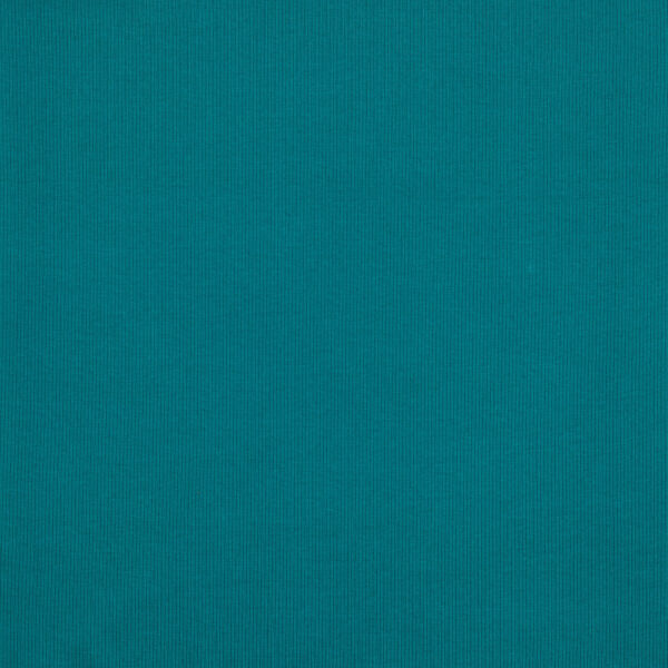 Petrol Bio-Rippenbündchen