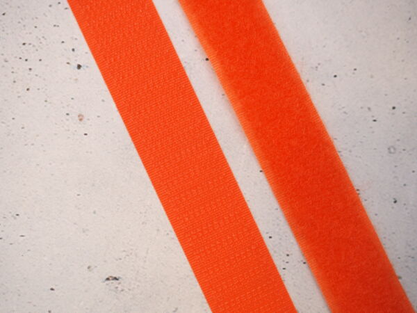 Oranges Klettband
