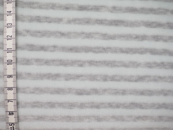 grauer gestreifter Nicky Plüsch