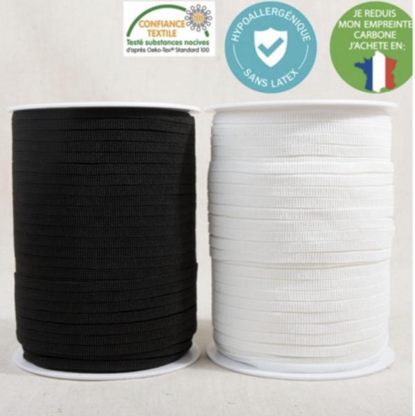 Weisses Gummiband ohne Latex